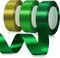 Pack of 3 Double Face Satin Ribbon-3X(0.78 Inch X 24Yards). Forest Green